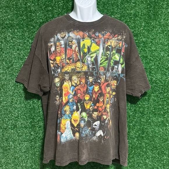 MAD Engine Marvel Logo T-Shirt - Picture 1 of 3